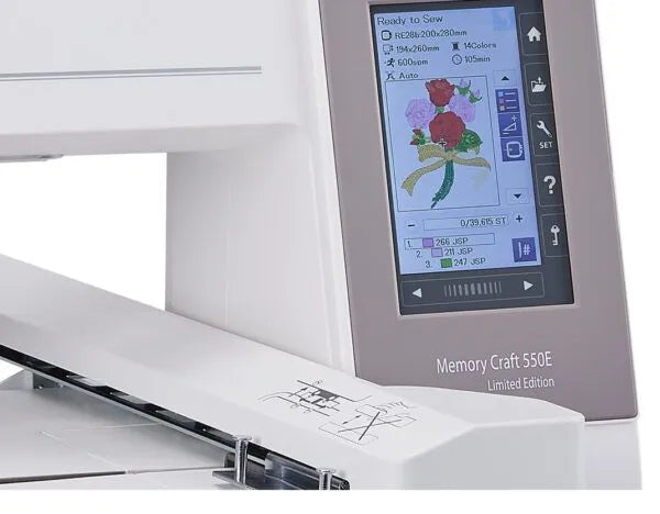 Janome Embroidery Machine - MC550E LE