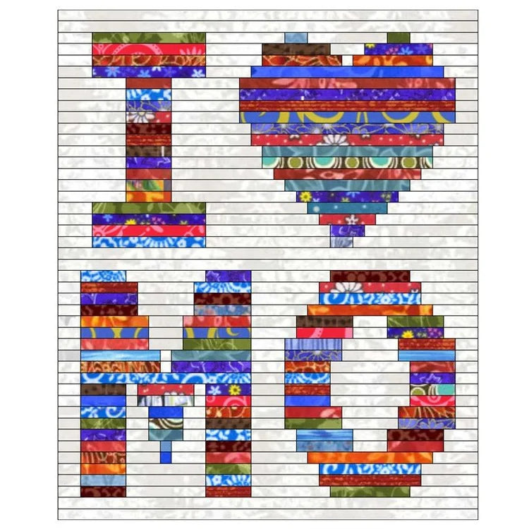 J. Michelle Watts - Patterns - I Love My State Series