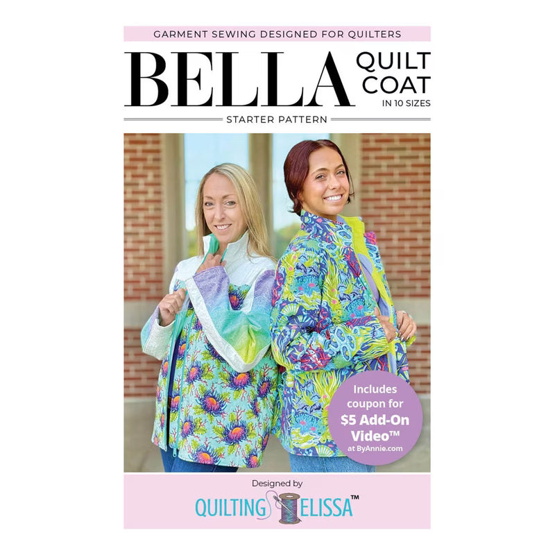 Quilting Elissa - Bella Quilt Coat Pattern Packs
