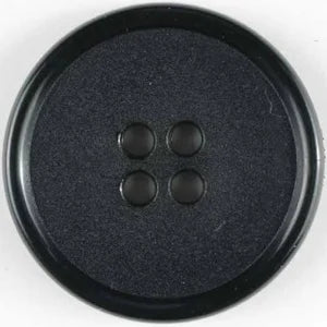 Dill Buttons - Blue 4-Hole Round 1"